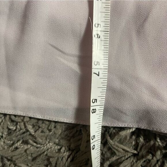 Show Me Your Mumu Maxi Dress MED Chiffon Lilac High Neck Bridesmaids “Amanda” - Picture 7 of 10